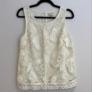 2/$20 ✨Merona Lace Detail Tank